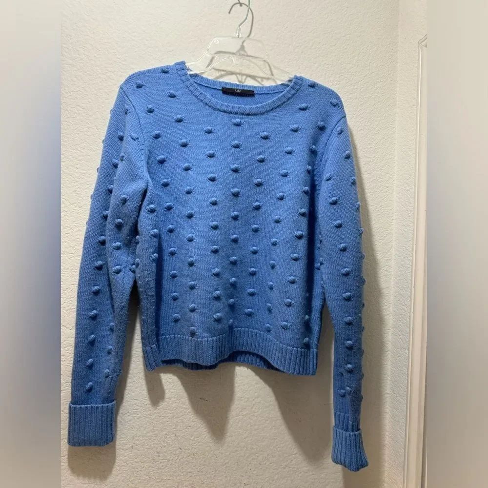 Tibi | Bobble-Knit Merino Wool Sweater size M